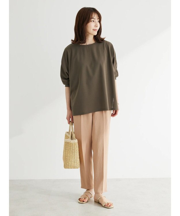 Green Parks ・ＥＬＥＮＣＡＲＥ　ＤＵＥ　テーパードパンツ Orange