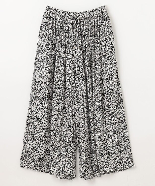 ANY 【ウエストゴム】リラックススカーチョ 花柄