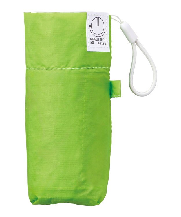 MOONBAT 【超コンパクト/晴雨兼用】Miracle Tech(ミラクルテック) 折りたたみ傘 プレーン ライトグリーン