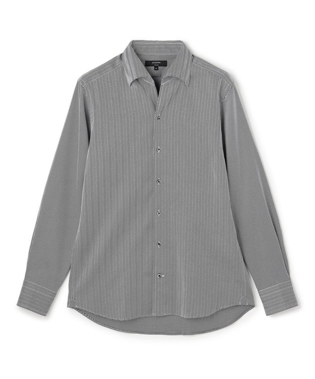 JOSEPH HOMME 【ドレスシャツ】ツイルヘリンボンクレイジー ブラック系1