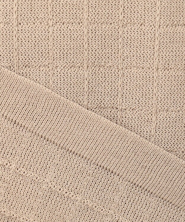 J.PRESS LADIES L 【洗える】WINDY ニット ジャケット ベージュ系