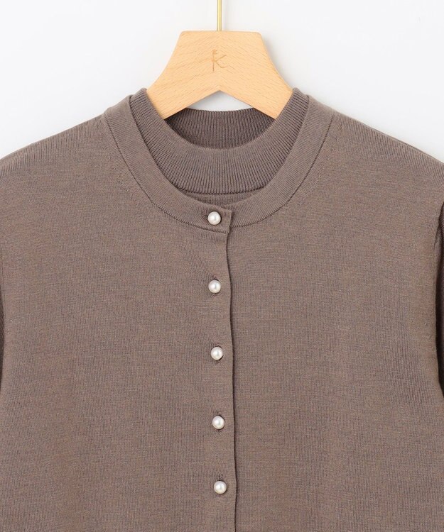 組曲 【WEB限定・2SET】ベーシックツイン ニット ブラウン系