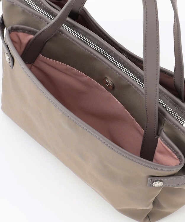 LA BAGAGERIE 【撥水ナイロン】ベーシック2WAYミニトート グレージュ