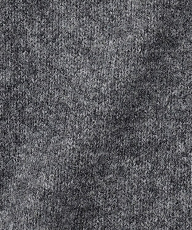 ANY L フラッフィーニットワンピース チャコール