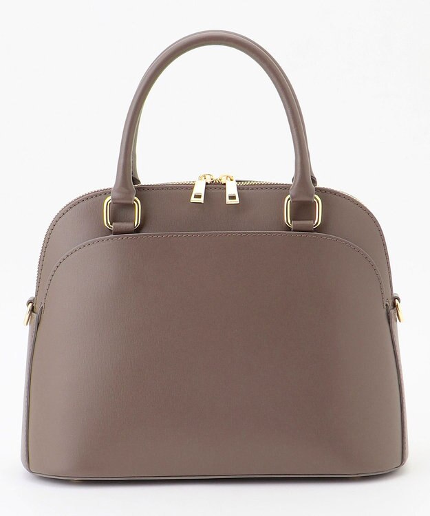 自由区 【カタログ掲載】【MILOS】レザーポケット バッグ モカ