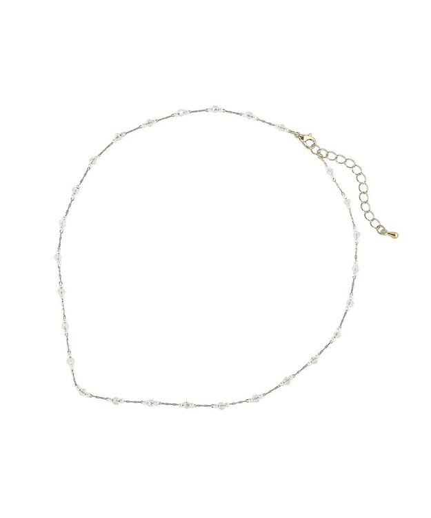 earth music&ecology プチビーズＭＩＸネックレス Gold