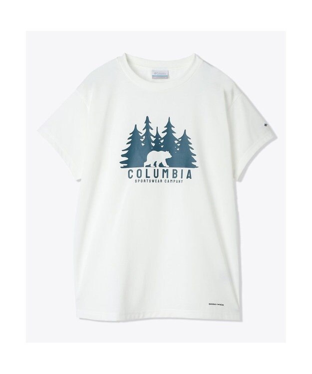 Columbia Columbia/ ウィメンズチェンブリンコーブショートスリーブTシャツ /コロンビア Sea Salt