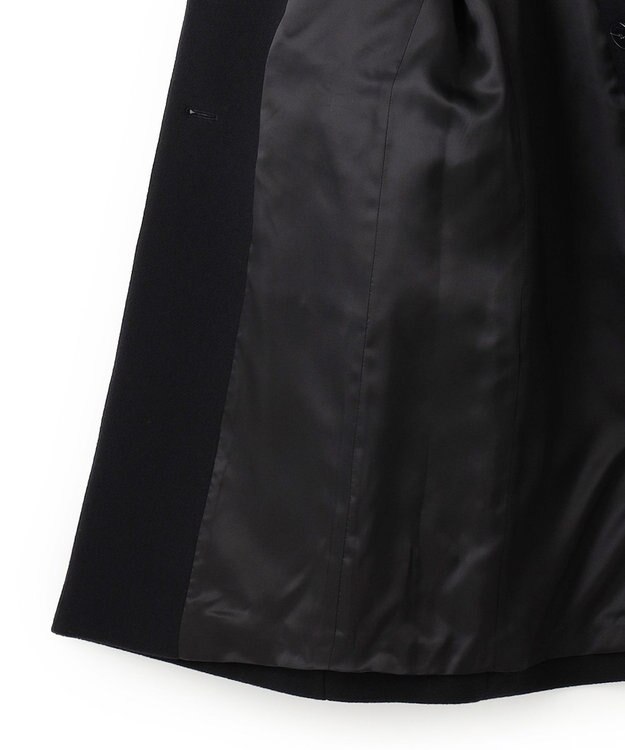JOSEPH ウールコート　シングルブレストコート Black