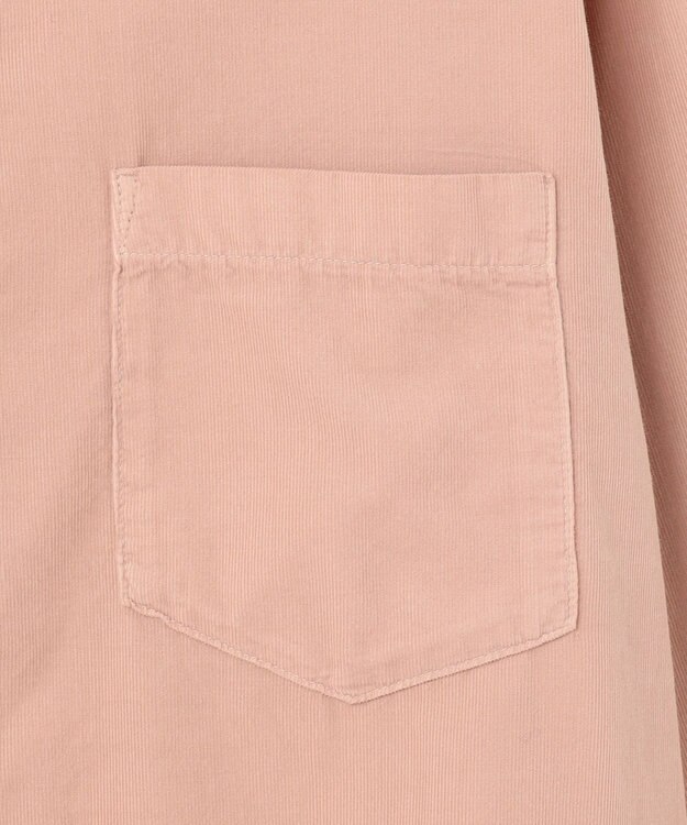 23区 【見上愛さん着用/Oggi11月号掲載】コットン コーデュロイ シャツ ピンク系