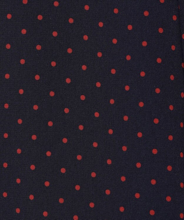 TOCCA 【洗える】RAINY SEASON ドレス ネイビー×ドット系