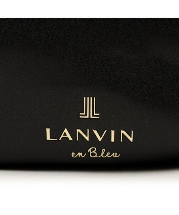LANVIN en Bleu スフレ ショルダーバッグ ブラック