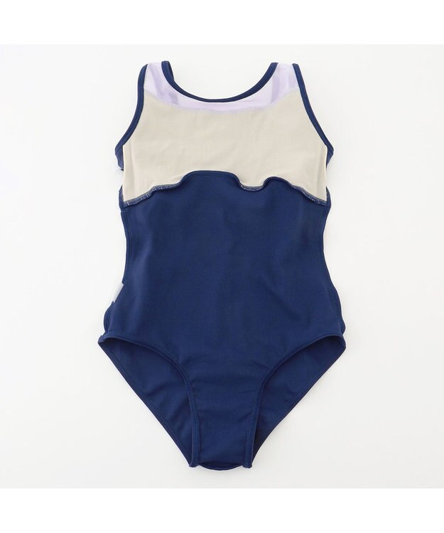 Chacott ノースリーブレオタード ネイビー