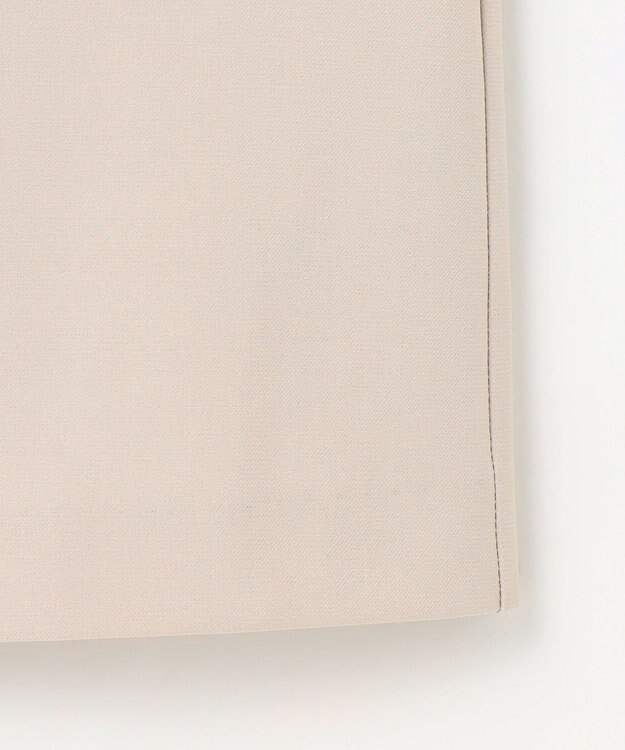 ANY 【洗濯機可/ストレッチ/ウエストゴム/セットアップ可】イージーケアタイトスカート ベージュ