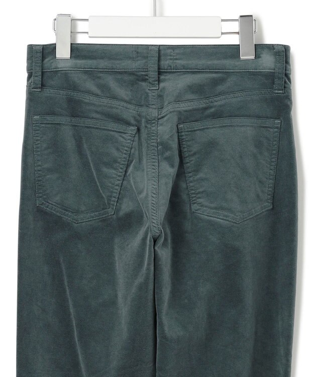 23区 【洗える】23区DENIM ベルベットストレッチ ボーイズ テーパードパンツ [WEB限定]ダークグリーン系