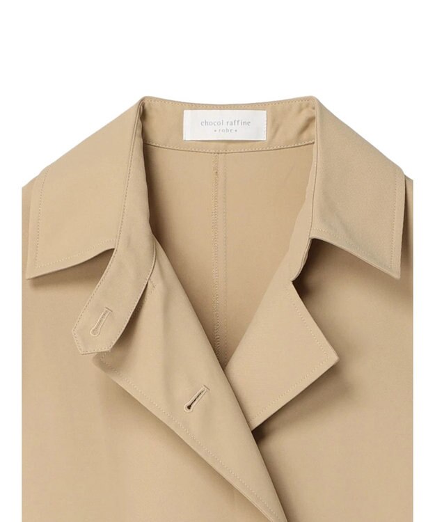 Green Parks トレンチロングジレ Beige