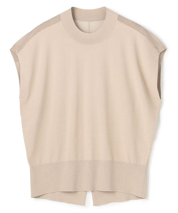 BEIGE， NADIA / シアーコンビ ストレッチニット L.Taupe