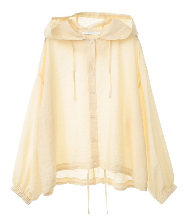 AMERICAN HOLIC フーディーシャツ Ivory