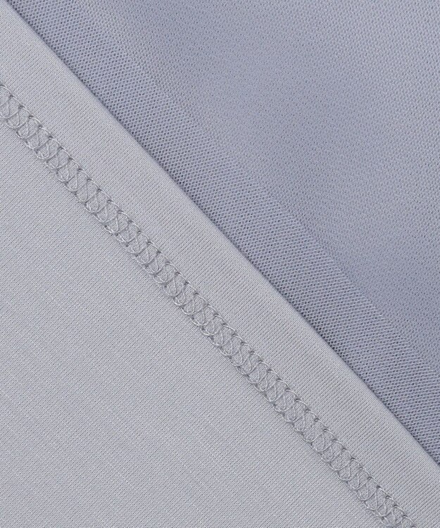 ANY SIS 【洗える】シアーチュールロゴ Tシャツ ライトグレー