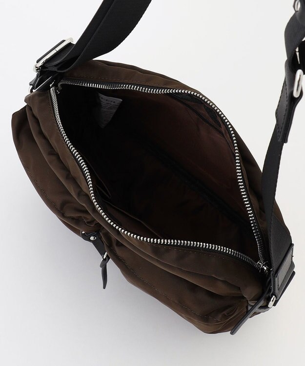 Y'SACCS ダブルポケットベーシックショルダー チョコ