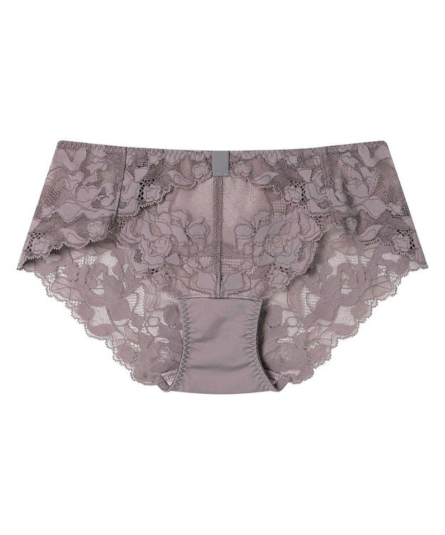 une nana cool リボンブラレース　総レースショーツ ブラウン