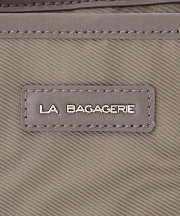 LA BAGAGERIE 【撥水ナイロン】ベーシック2WAYミニトート グレージュ
