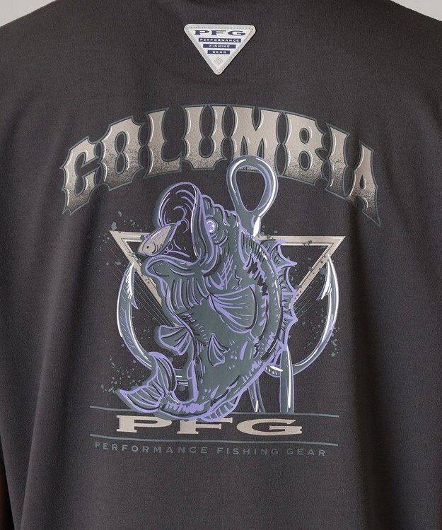 Columbia Columbia/ バーンノベルグラフィックショートスリーブTシャツ /コロンビア Shark Back Print