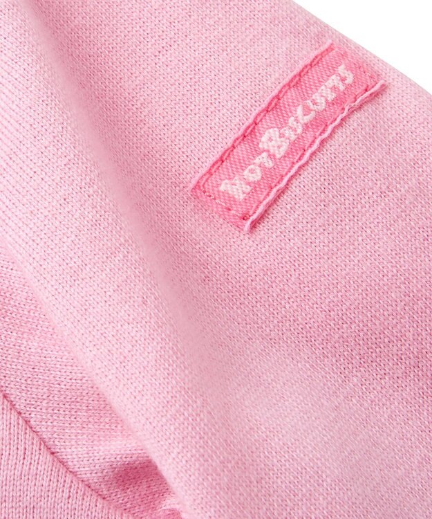 MIKI HOUSE HOT BISCUITS 【70-120cm】 ビーンズくん＆キャビットちゃん長袖Ｔシャツ ピンク