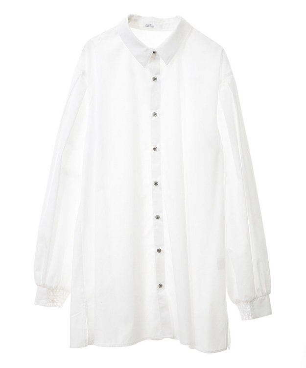 CRAFT STANDARD BOUTIQUE シワ軽減/イージーケアビッグシャツ Off White