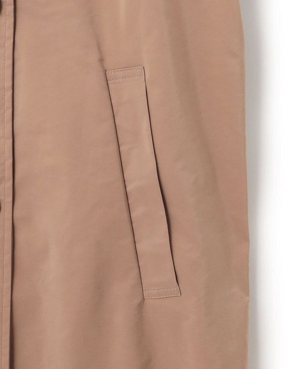 ICB メモリートレンチ コート レディッシュブラウン系