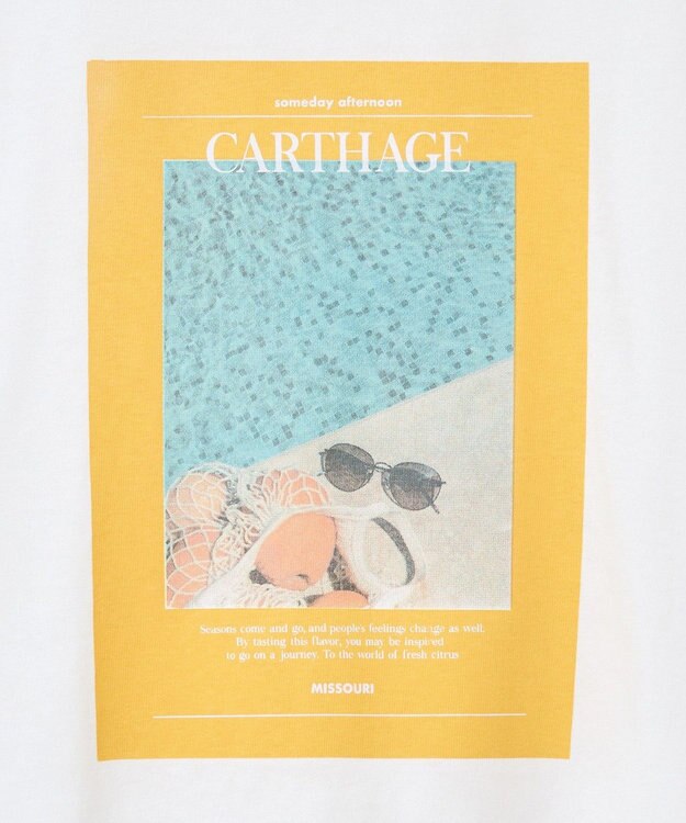 Green Parks フォトボックスＴシャツ Yellow