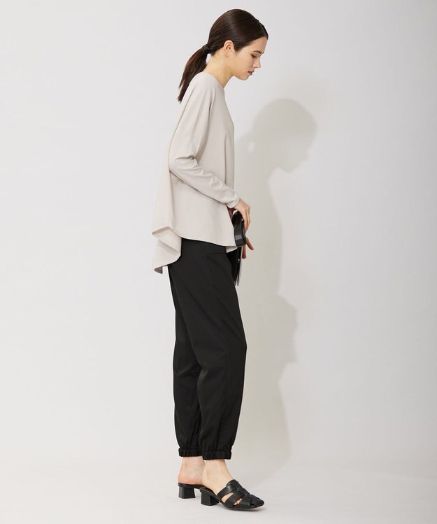 ICB 【WEB限定カラーあり・洗える】ヴィスコースワイド プルオーバー トープ系