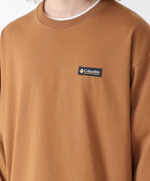 Columbia Columbia/ クロックドリバーロングスリーブティー /コロンビア Camel Brown