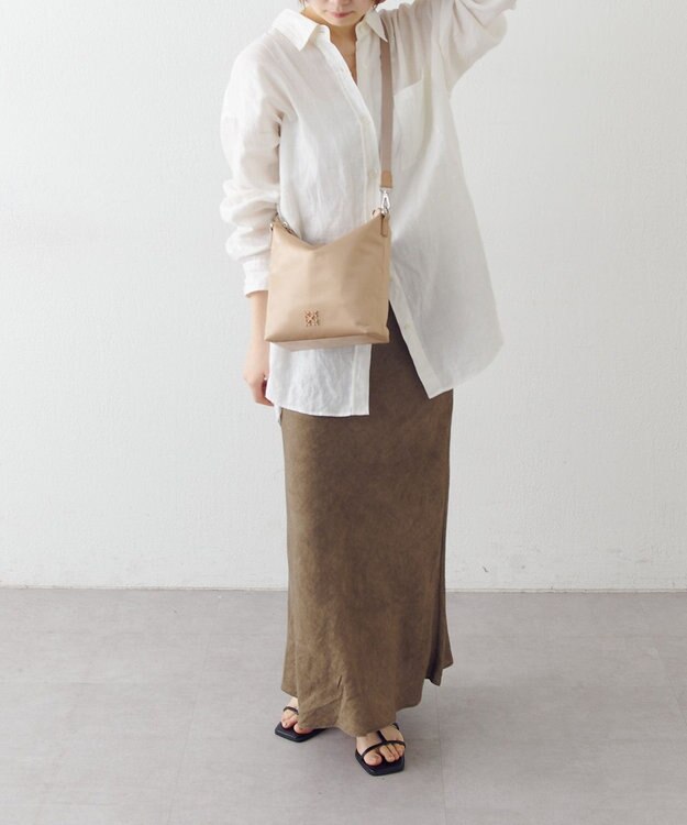 russet スタンダードミニショルダーバッグ <クラウズナイロン>(CE-1683) PinkBeige