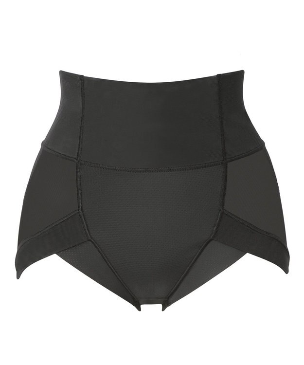 BRADELIS New York 【Yukine inc. 】ゆきねえモアソフト快適ホールドショーツ24  接触冷感で汗をかいても快適補正 ブラック