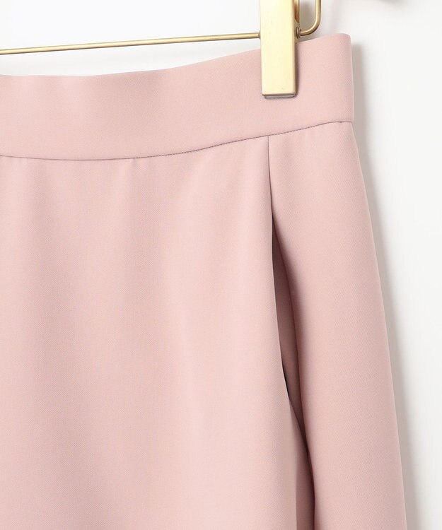 組曲 【KUMIKYOKU NAVY】コンフォータブルドレープ フレアスカート シャンパンピンク系