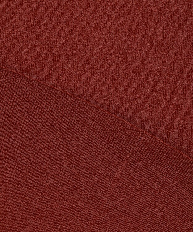 BEIGE， NADIA / サマーニットドレス Burgundy x Burgundy