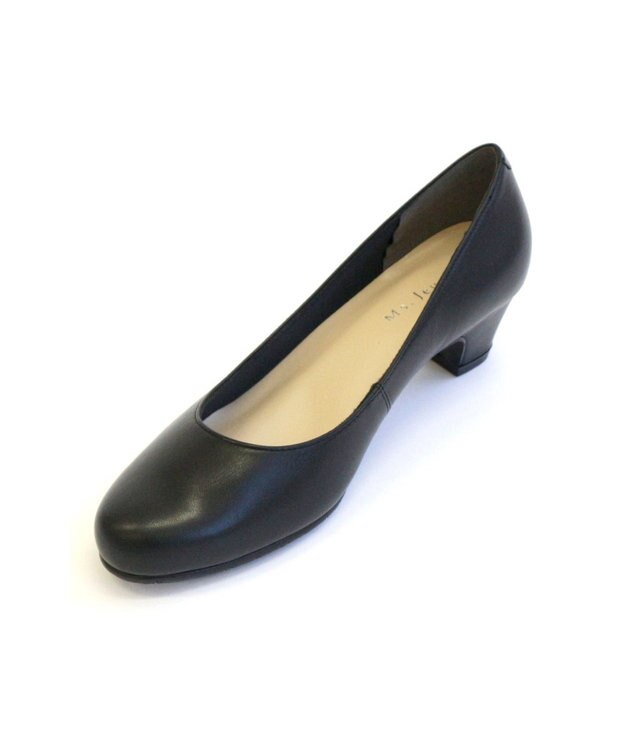 Pointer 日本製 ラウンドトゥパンプス ブラック