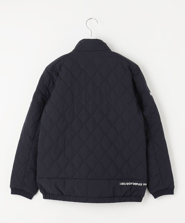 23区GOLF 【WOMEN】【防寒】キルティング ブルゾン ネイビー系