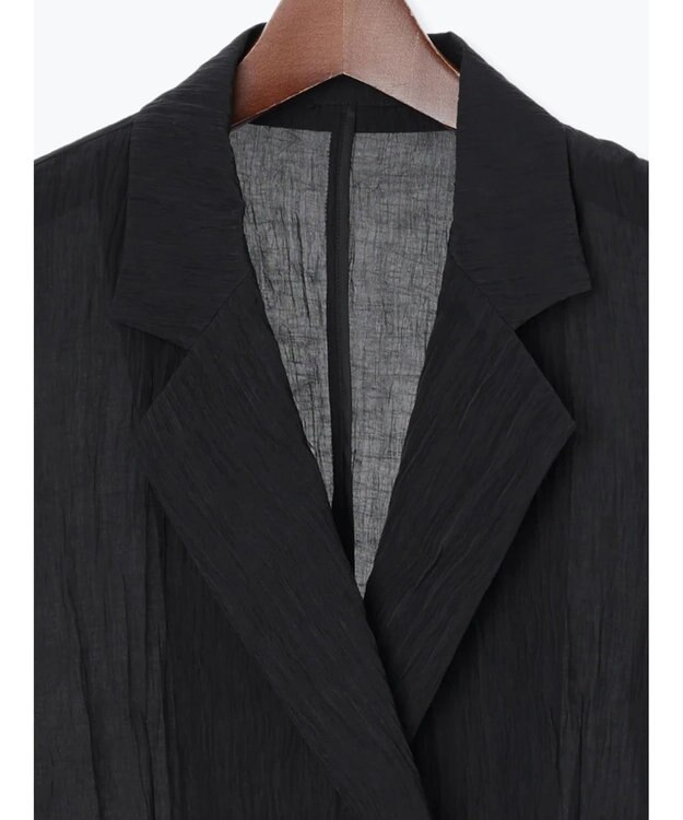 Te chichi リンクルライトテーラードジャケット ブラック