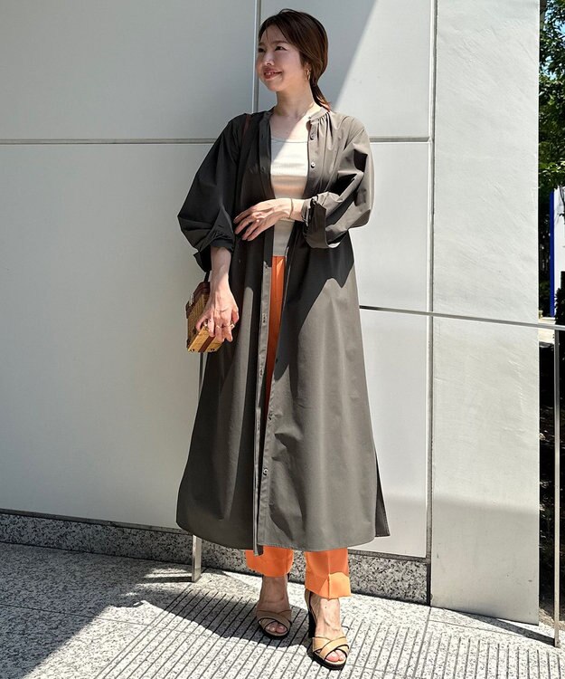 UNFILO 【撥水/軽量/ストレッチ】MOVE TEX ワンピース カーキ