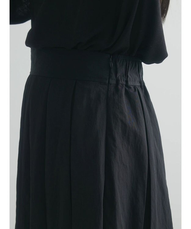 Green Parks armonia．フレアスカート Black