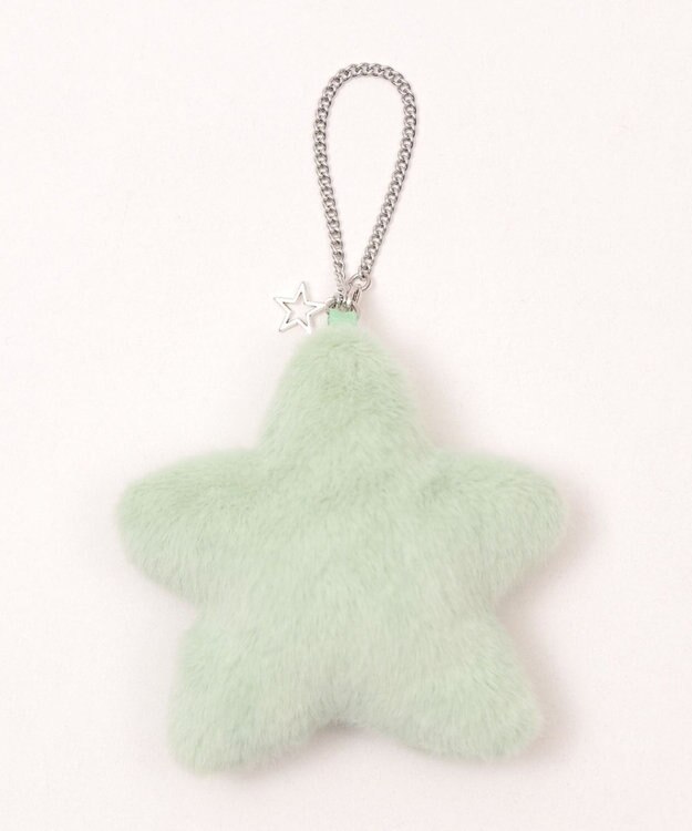 WEGO 【痛バ＆推し活グッズ】ふわふわスターIDフォトチャーム グリーンその他