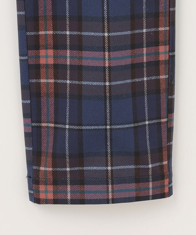23区GOLF 【MEN】ＴＥＸＢＲＩＤ チェック柄  べーシックシルエットパンツ ネイビー系3
