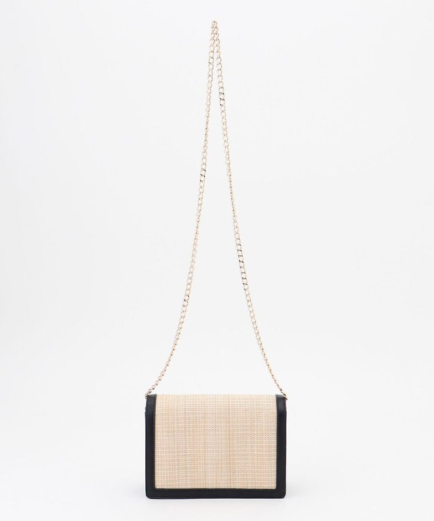 23区 【CLASSY.6月号掲載/Oggi4月号掲載】雑材ミニ ショルダー ブラック系1