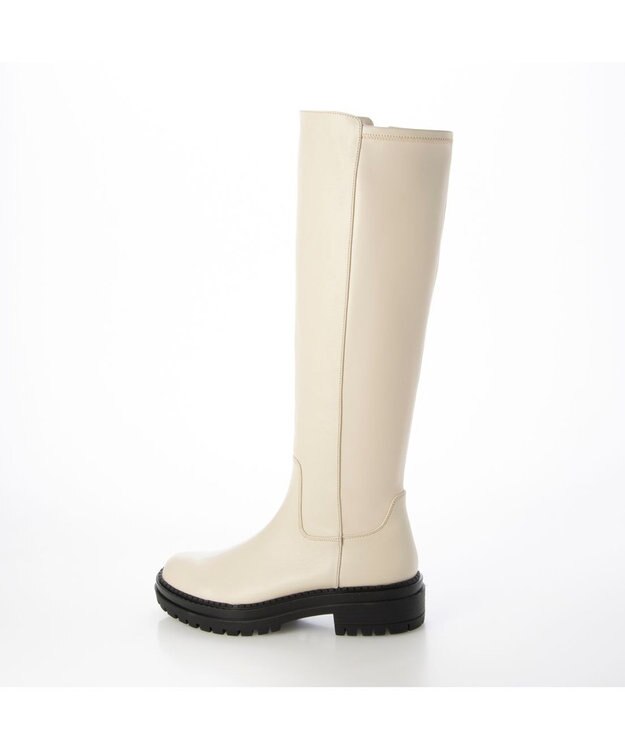 MODE ET JACOMO <MODE ET JACOMO>ストレッチロングブーツ ベージュ