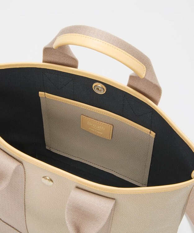 TOPKAPI 【Breath TOPKAPI】【26SS新色】SCOTCH GRAIN スコッチグレイントート バッグ M（ショルダー付き） ライトベージュ