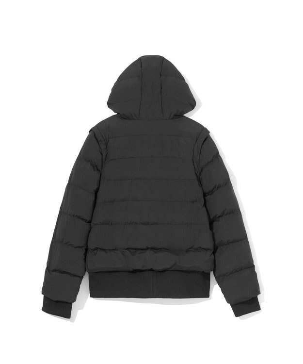 ZERO HALLIBURTON 【袖着脱可能】 2WAY 中綿アウター ZHG-W5A2a 85133 ブラック