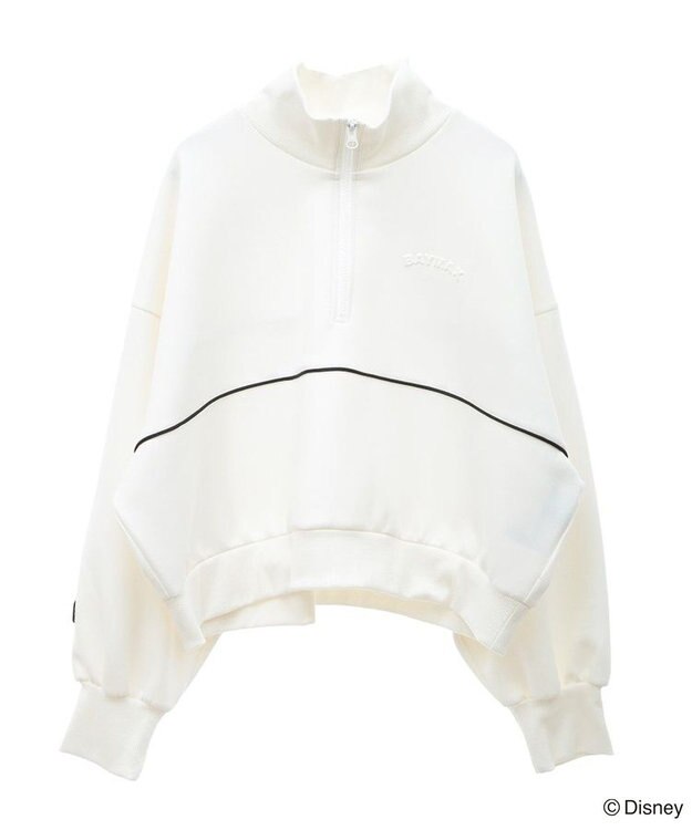 Green Parks １０ｔｈベイマックス／ハーフＺＩＰプルオーバー White