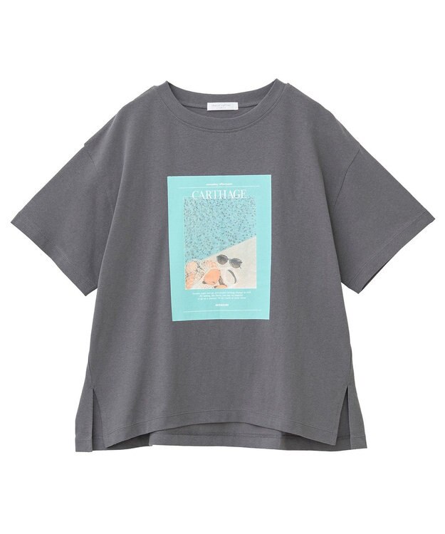 Green Parks フォトボックスＴシャツ Blue