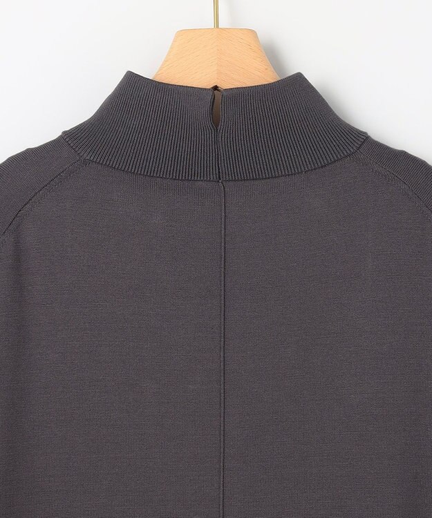 組曲 【WEB限定】スムースストレッチニット ワンピース グレー系